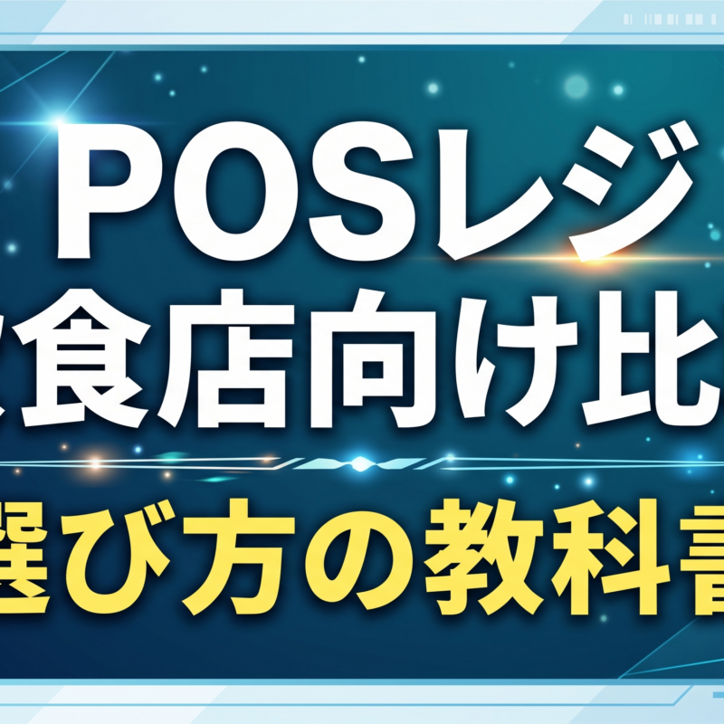 POSレジ飲食店向け比較