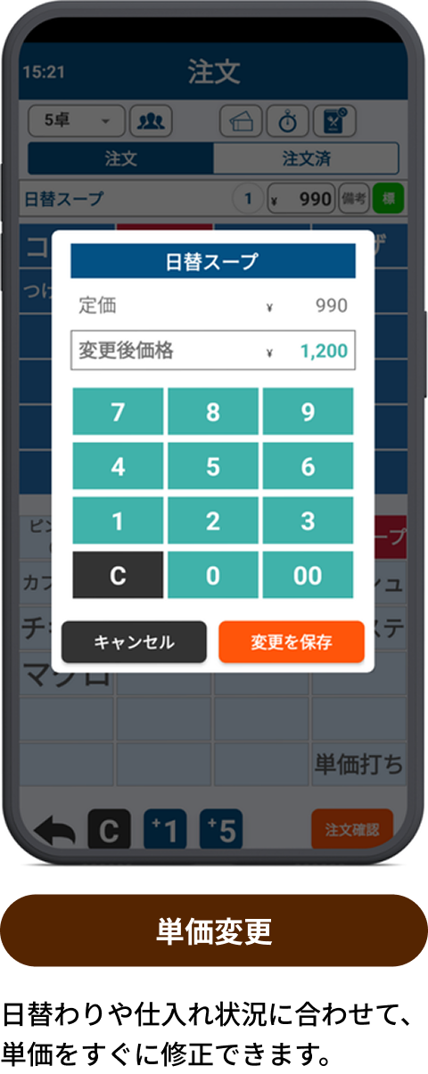 スピーディー注文の流れ