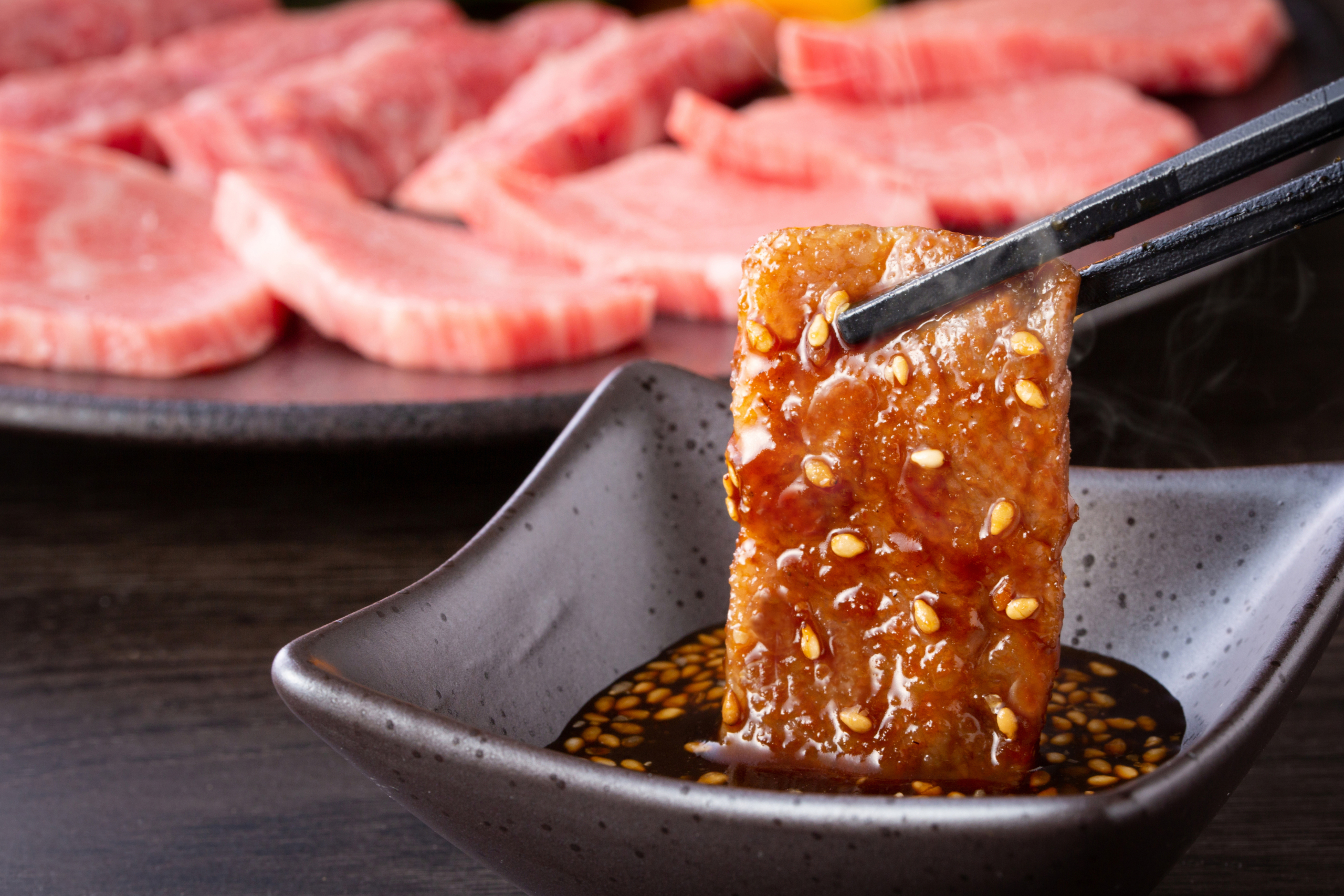 焼肉店×ワンレジ 