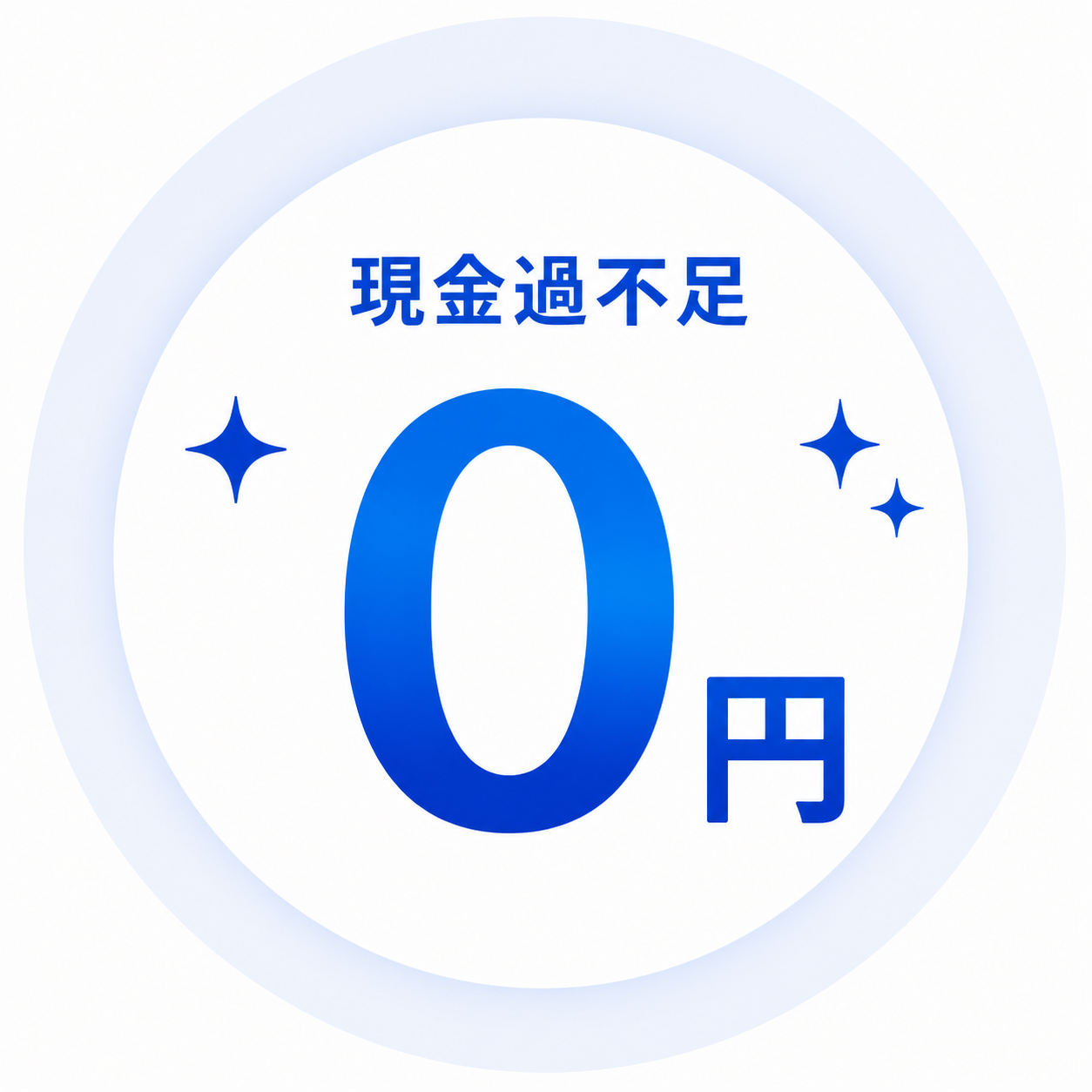現金過不足0円イメージ